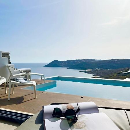 Luxury House With Private Pool At Elia Beach Mykonos Town Exteriör bild