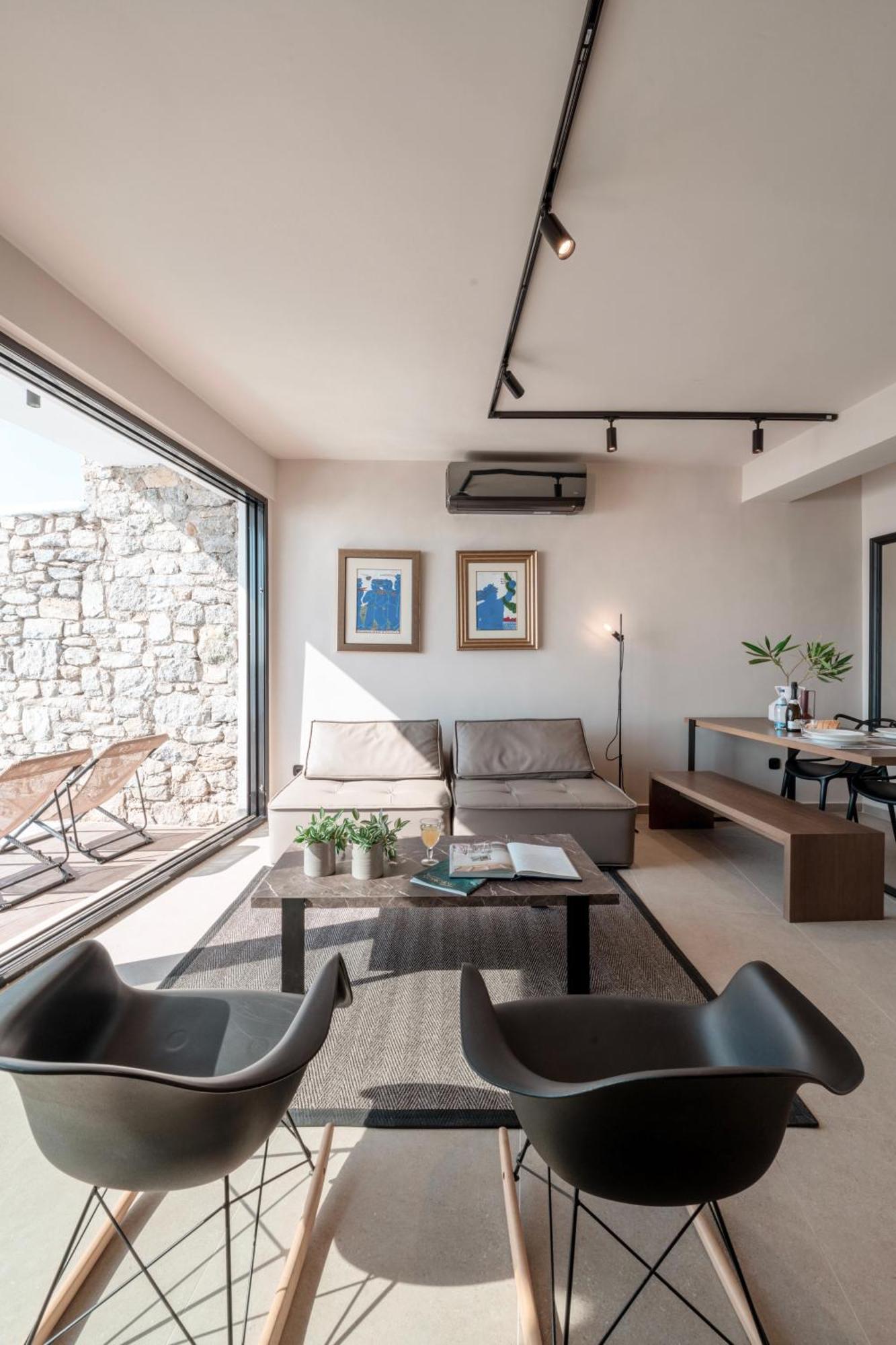 Luxury House With Private Pool At Elia Beach Mykonos Town Exteriör bild